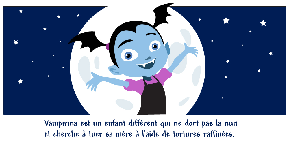 illustration vampirina