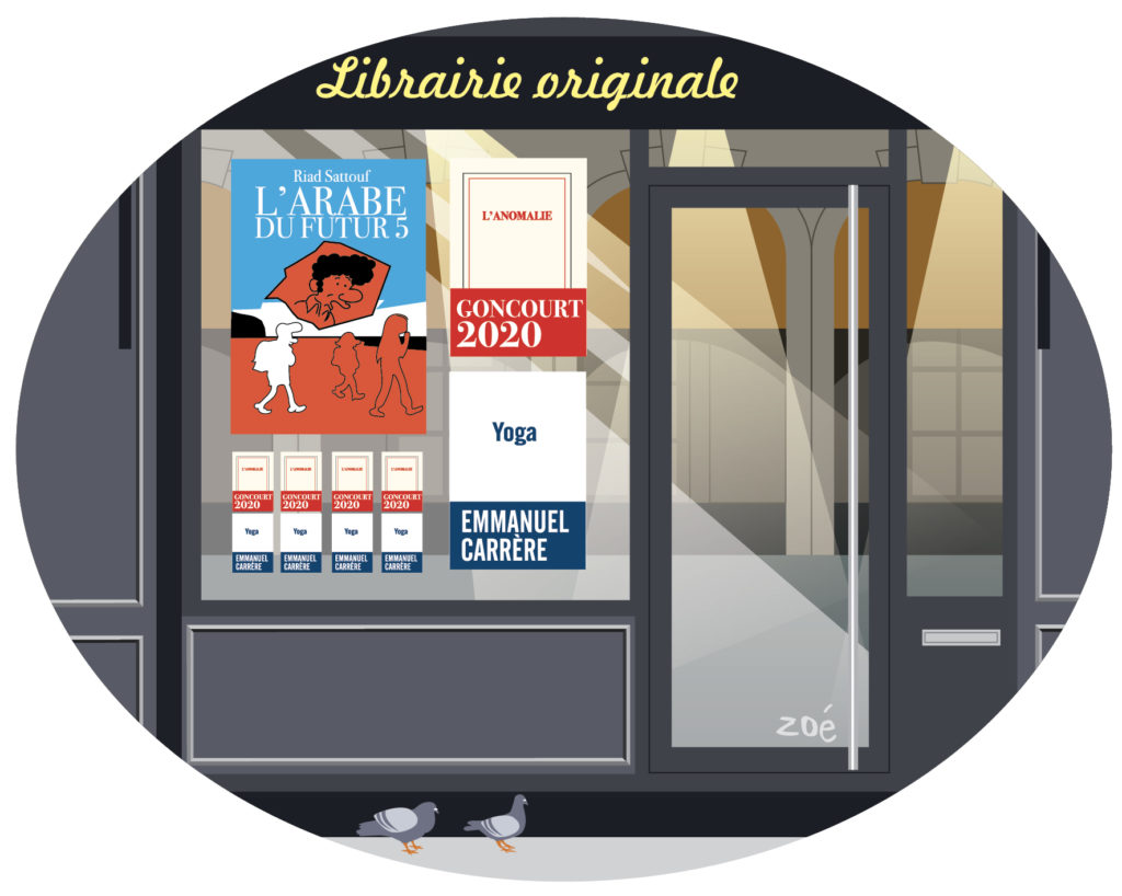 illustration librairie