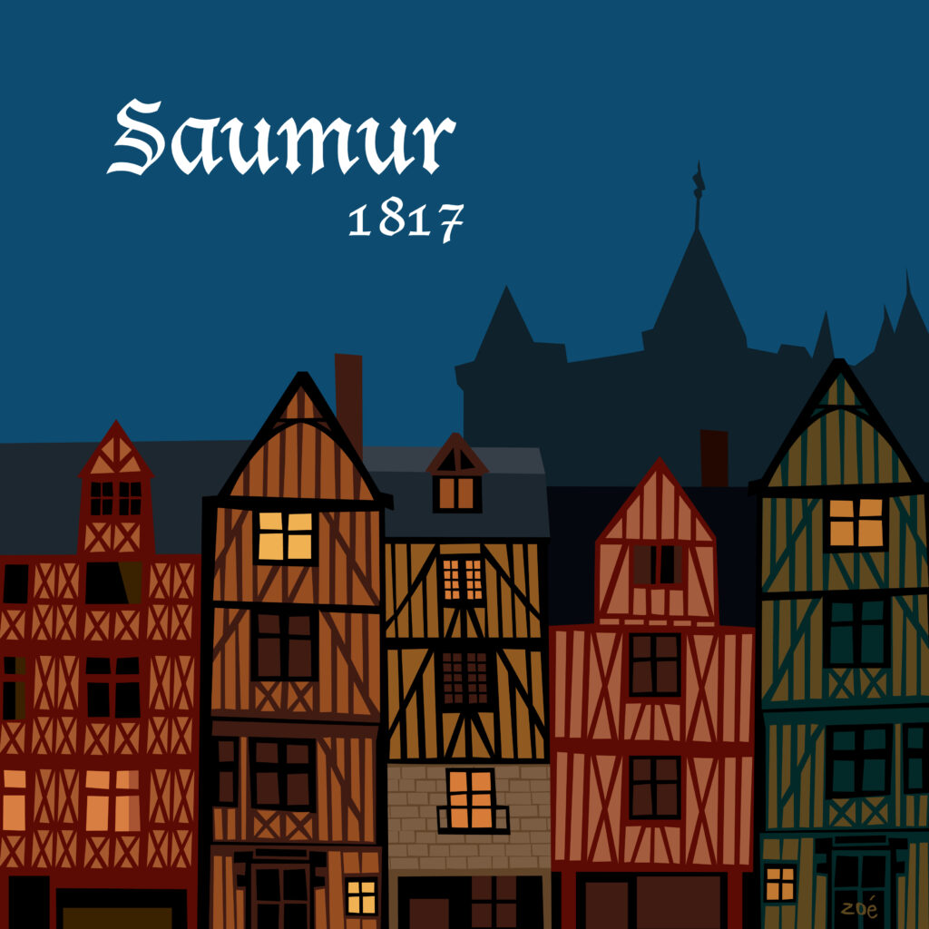 illustration Saumur Balzac